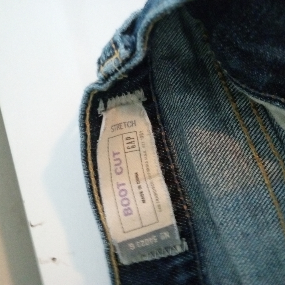 Gap stretch boot cut size 0 - Picture 4 of 5